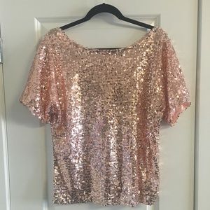 Blush Sequence Top